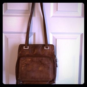 MCM medium leather bag